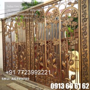 Stunning Front Gate Ideas Gate Glass Design No-5441