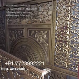 Elegant Entry Gate Styles Corner Gate Design No-5456