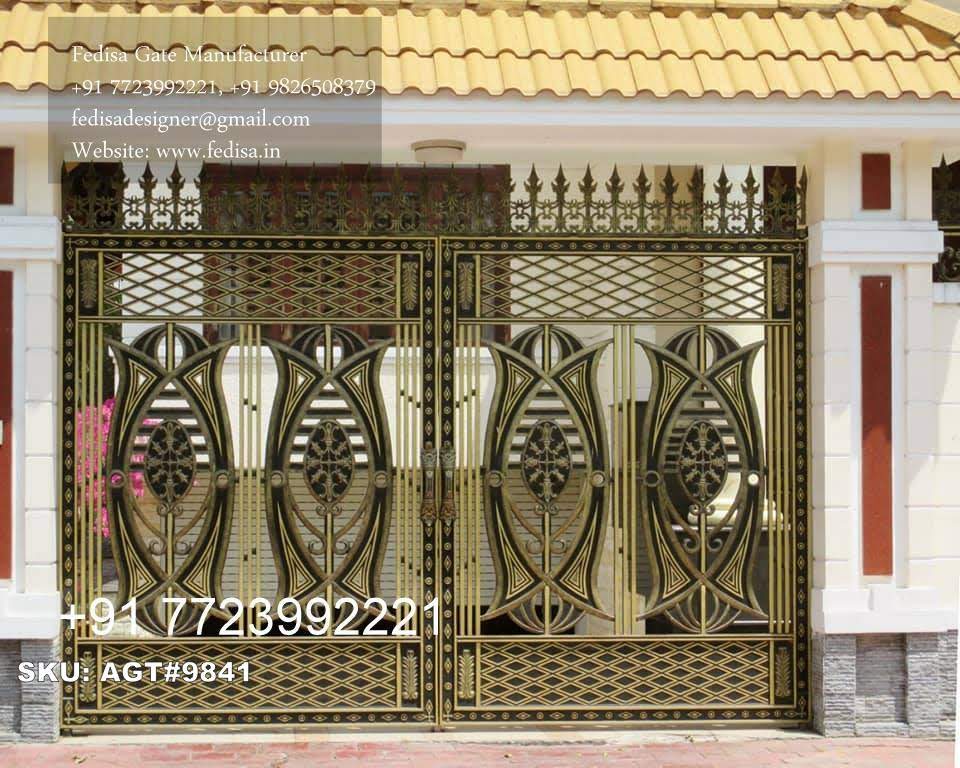 Classic Gate Design Ideas For Entry Long Gate Design No-5500