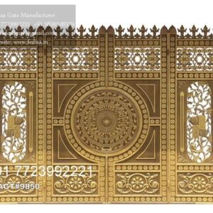 Attractive Front Gate Design Ideas Steel Pipe Gate Design No-5510