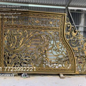 Stylish Gate Design Ideas For Small Spaces Main Gate Design Wooden Double Door No-5601