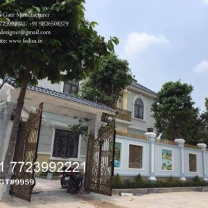 Creative Front Gate Design Inspiration Maharaja Steel Gate Design Catalog No-5630