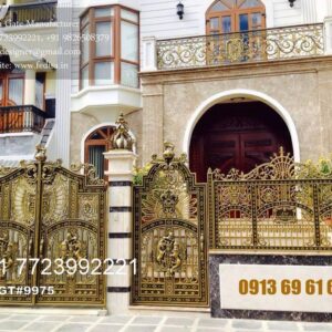 Amazing Gate Design Ideas For Modern Homes Boundary Wall Iron Grill Design No-5648