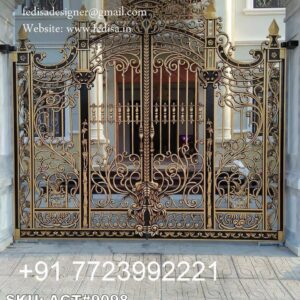 New Gate Design Ideas For Entry Front Gate Chajja Design No-5653