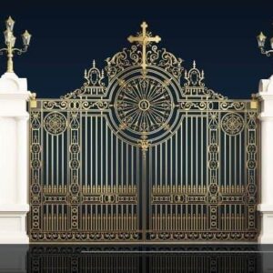 Creative Gate Design Ideas For Entrance Modern Iron Fence No-5671