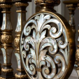 Stylish Indian Exterior Railings No-44375