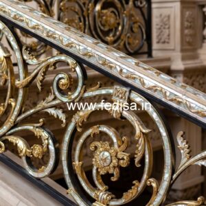 Modern Balcony Railing Design With Glass No-44408