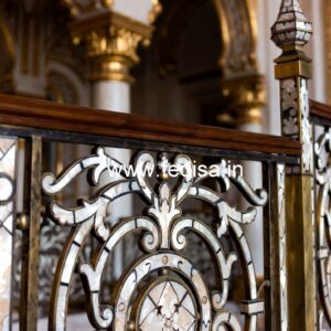 Modern Stair Railing Design With Steel No-44453