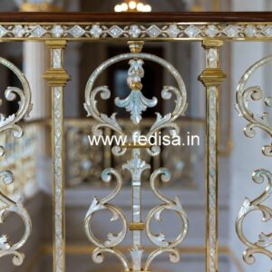 Modern Ghar Exterior Railing Ideas No-44540