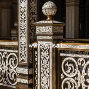 Indian House Front Balcony Railing Design No-44542