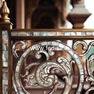 Indian Balcony Design Trends With Railings No-44584