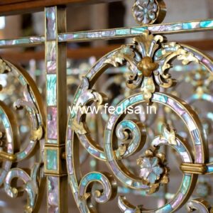 Stylish Exterior Balcony Railings No-44675