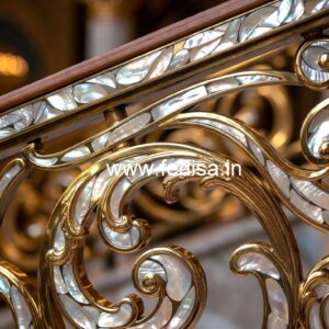 Modern Ghar Balcony Railing Design No-44732