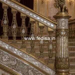 Modern Ghar Exterior Railings No-44749