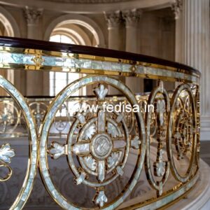 Modern Balcony Railing Designs With Glass And Steel No-44834