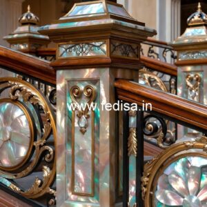 Modern Balcony Railing Ideas With Glass Panels India No-44999