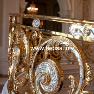 Stylish Balcony Decor With Railings No-45265