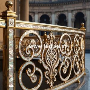 Modern Balcony Railings With Glass No-45268