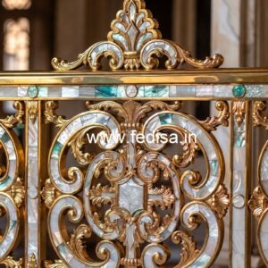 Stylish Staircase Designs With Railings No-45280