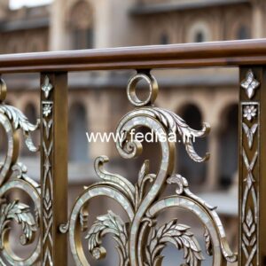 Elegant Exterior Railings For Home Design No-45339