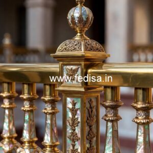 Stylish Exterior Railings For Indian Home Design No-45352