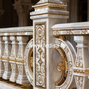 Modern Glass Railing Design No-45565