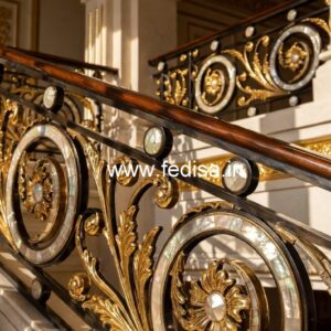 Modern Front Balcony Railing Designs No-45747
