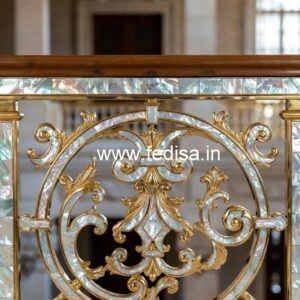 Modern Staircase Railing Design For Luxury Homes No-45778