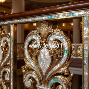 Modern Balcony Railing Ideas With Glass Panels No-45801