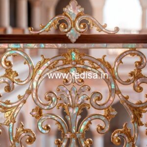 Best Home Railing Designs With Steel And Wood No-45812