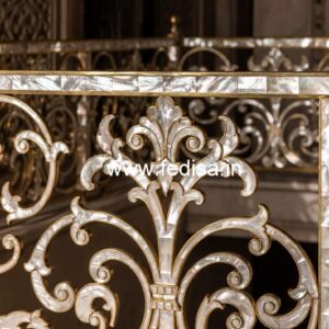 Modern Exterior Balcony Designs With Railings No-45831