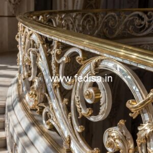 Latest Steel And Glass Railing Designs No-45847