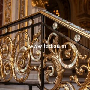 Modern Balcony Design India With Railings No-45890