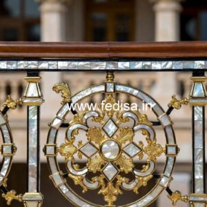Indian Balcony Design With Modern Railings No-45892