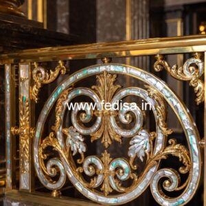 Modern Exterior Railing India Homes No-45918