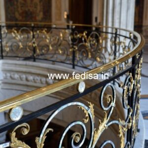 Ghar Exterior Balcony Design With Railings No-45942