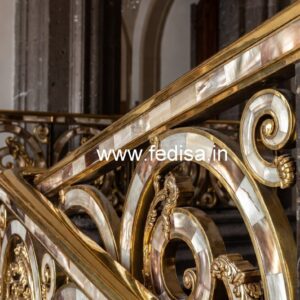 Stylish Exterior Railing Ideas India No-46223
