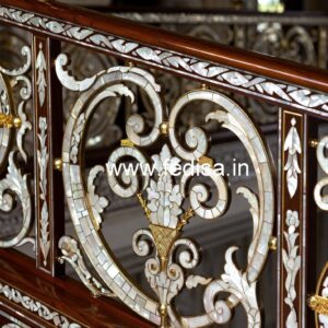 Stylish Exterior Railing Design For Small House India No-46328