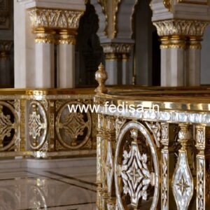 Modern Balcony Design With Stylish Railings India No-46355