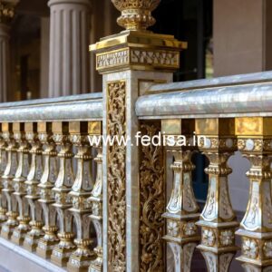 Stylish Steel Balcony Designs India No-46448