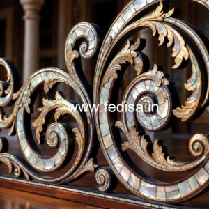 Stylish Balcony Design Ideas With Steel Railings No-46461