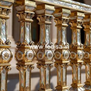 Modern Staircase Design With Railings No-46500