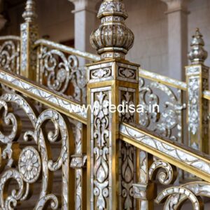 Stylish Exterior Railings For Indian Homes No-46511