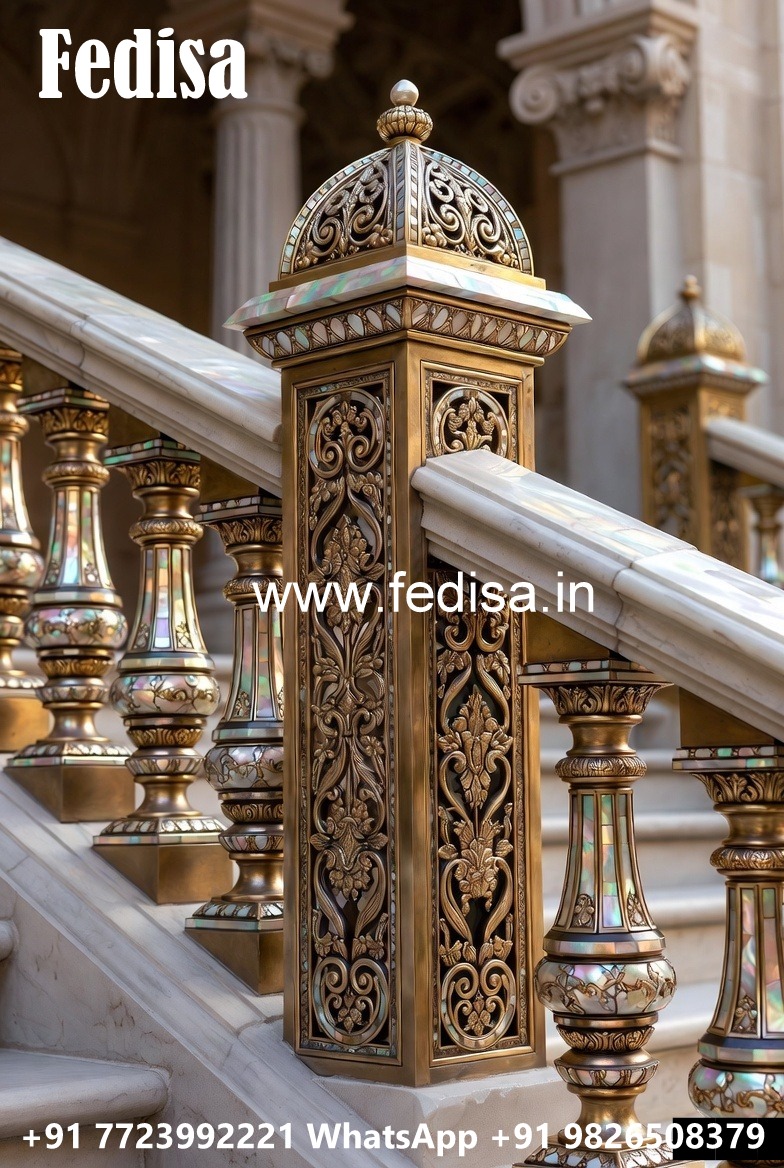 Elegant Home Exterior Railings No-46522