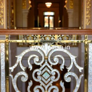 Stylish Balcony Decor With Railings No-46598