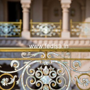 Modern Balcony Railings With Glass No-46601