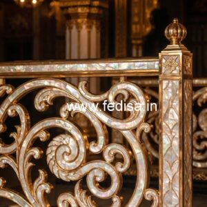 Stylish Balcony Railings For Indian Homes Exterior No-46642
