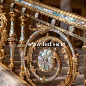 Modern Balcony Design With Stylish Steel Railings No-46648