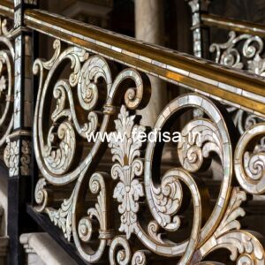 Modern Balcony Designs With Steel Railings No-46725
