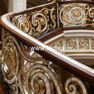 Stylish Balcony Design Ideas With Steel Railings For Homes No-46766